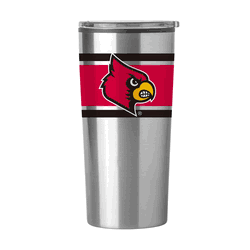 Louisville Cardinals Stripe 20 oz Fusion Tumbler