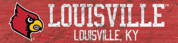 Louisville Cardinals Team Name Sign