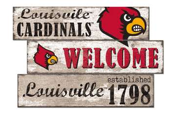 Louisville Cardinals Welcome 3 Plank