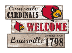 Louisville Cardinals Welcome 3 Plank