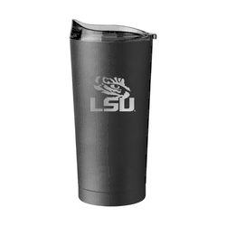 LSU 20oz Etch Black Powder Coat Tumbler