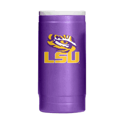 LSU Flipside Powder Coat Slim Can Coolie