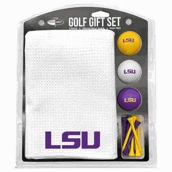 LSU Microfiber Towel Gift Set - 16 x 40 (White)