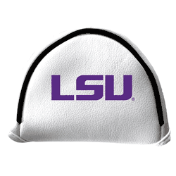 LSU Putter Cover - Mallet (White)