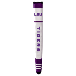 LSU Putter Grip (White with colored stripes)
