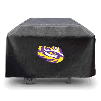 LSU Rectangular Grill Cover - 68in x 21in x 35in