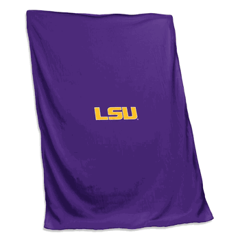 LSU Sweatshirt Blanket