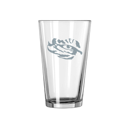 LSU Tigers 16oz Etch Pint Glass