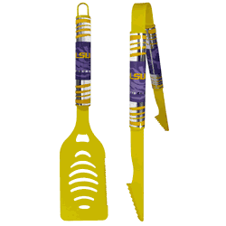 LSU Tigers 2 pc Color Tailgate BBQ Set