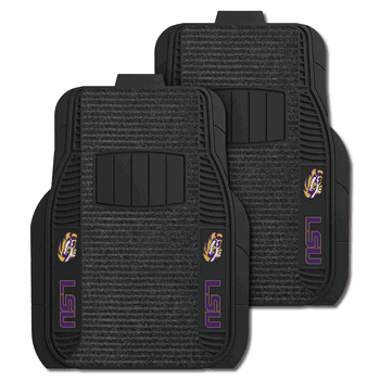 LSU Tigers 2 Piece Deluxe Car Mat Set