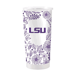 LSU Tigers 20oz Botanical Stainless Steel Tumbler