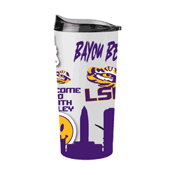 LSU Tigers 20oz Native Powder Coat Tumbler