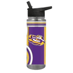 LSU Tigers 24oz Cool Vibes Jr. Thirst Hydration Water Bottle
