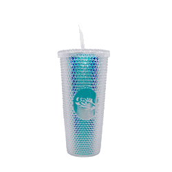 LSU Tigers 24oz Iridescent Studded Tumbler