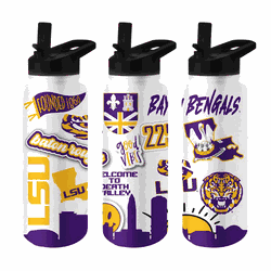 LSU Tigers 34oz Native Quencher Bottle