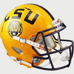 LSU Tigers  Authentic Speed Full Size Football Helmet