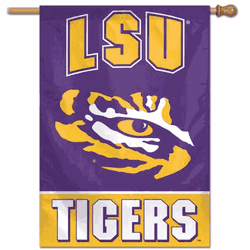LSU Tigers Banner 28x40 Vertical