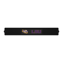 LSU Tigers Bar Drink Mat - 3.25in. x 24in.