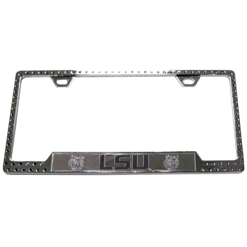 LSU Tigers Bling Tag Frame