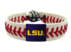 LSU Tigers Bracelet Classic Baseball CO