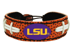 LSU Tigers Bracelet Classic Football CO