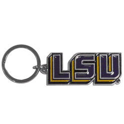 LSU Tigers Enameled Key Chain