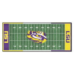 LSU Tigers Field Runner Mat - 30in. x 72in.