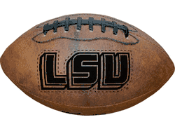 LSU Tigers Football - Vintage Throwback - 9 Inches