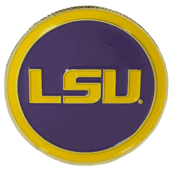 LSU Tigers Golf Ball Marker, Logo