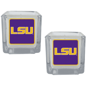 LSU Tigers Graphics Candle Set