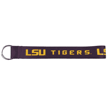 LSU Tigers  Lanyard Key Chain