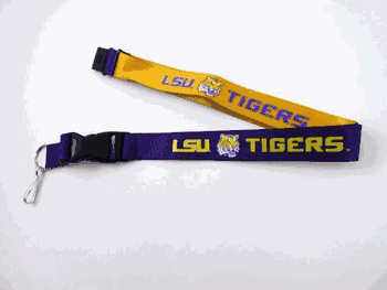 LSU Tigers Lanyard Reversible