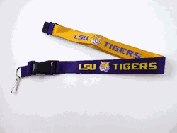 LSU Tigers Lanyard Reversible