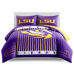 LSU Tigers Momentum Bedding Comforter Set F/Q