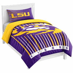 LSU Tigers Momentum Bedding Comforter Set Twin