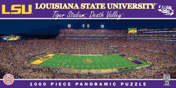 LSU Tigers NCAA 1000pc Panoramic Puzzle