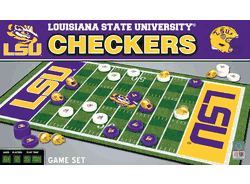 LSU Tigers NCAA Checkers