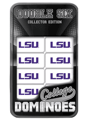 LSU Tigers NCAA Dominoes