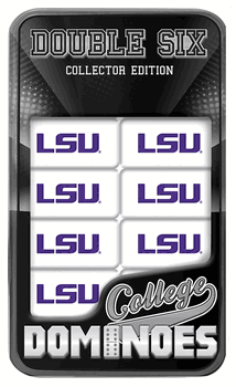 LSU Tigers NCAA Dominoes