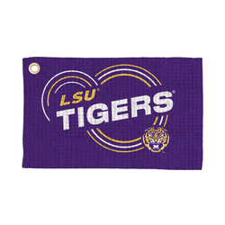 LSU Tigers NCAA Droplets Waffle Fan Towel 16x25 inches