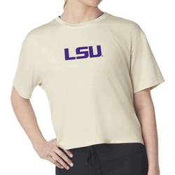 LSU Tigers NCAA Kadi Turnout Tee Bone XL