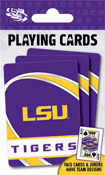 LSU Tigers NCAA Playing Cards