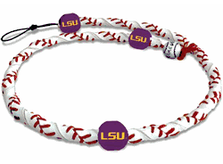 LSU Tigers Necklace Frozen Rope Classic Baseball CO