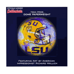 LSU Tigers Paperweight Domed