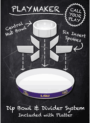 LSU Tigers Platter Party Style