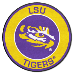 LSU Tigers Roundel Rug - 27in. Diameter