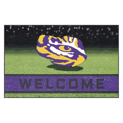 LSU Tigers Rubber Door Mat - 18in. x 30in.
