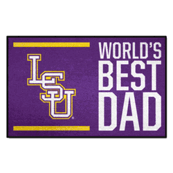 LSU Tigers Starter Mat Accent Rug - 19in. x 30in.