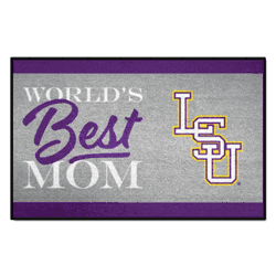 LSU Tigers Starter Mat Accent Rug - 19in. x 30in.