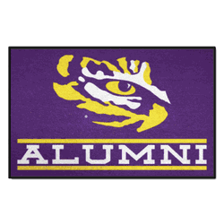 LSU Tigers Starter Mat Accent Rug - 19in. x 30in. Alumni Starter Mat